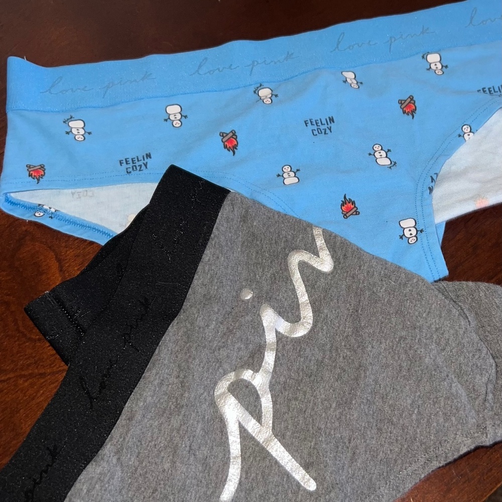 8 pairs mixed l-xl Victoria secret underwear